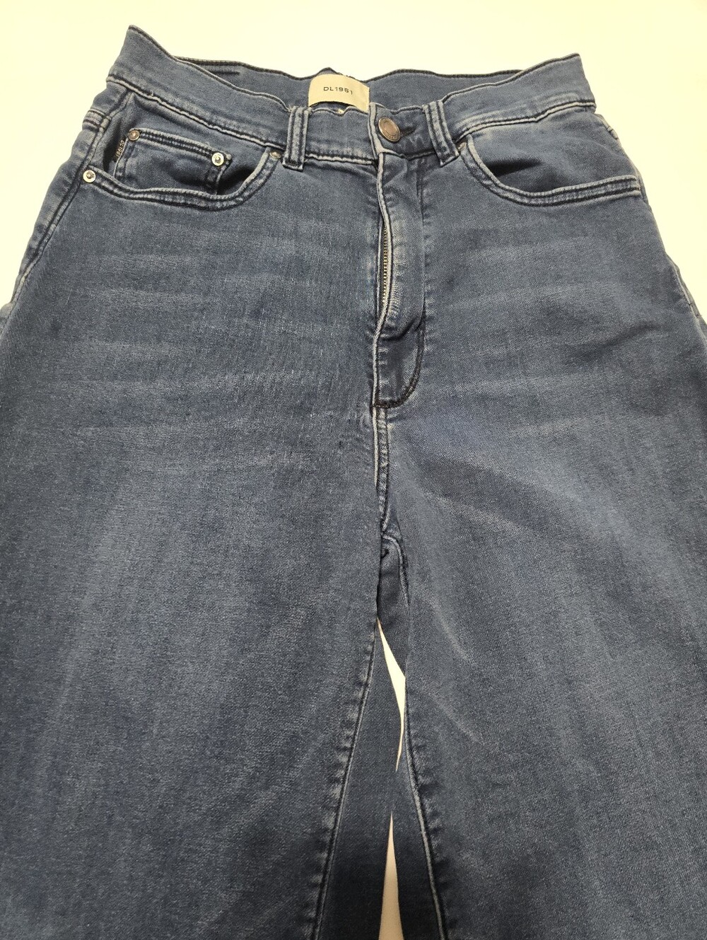 DL1961 Hepburn Wide Leg high Rise Denim Size 27 - Picture 5 of 16
